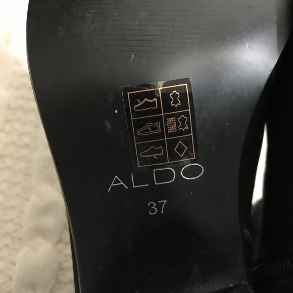 EUC Aldo Bingelli Western Cowboy Ankle Boots - size  37 - Picture 7 of 7